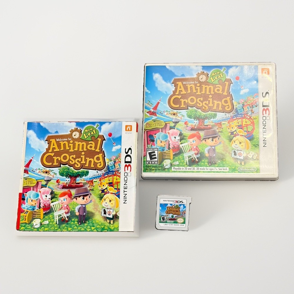 Animal Crossing: New Leaf - Nintendo 3DS - Used - Tested - Complete In-Box